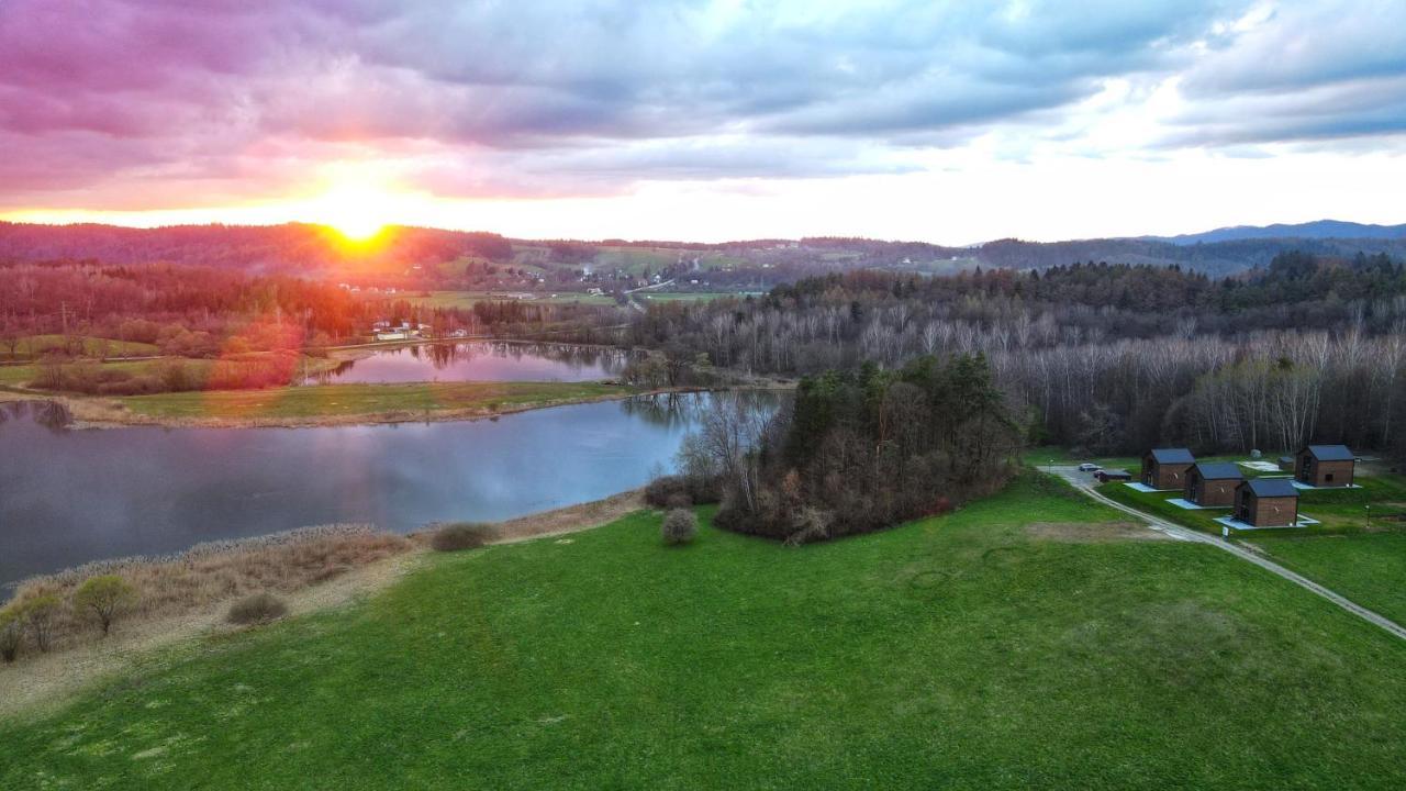 Domek Dzikie Lisko Lesko Exterior foto